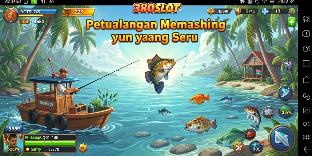 Tangkapan ikan beragam dan grafis indah di 380SLOT.
