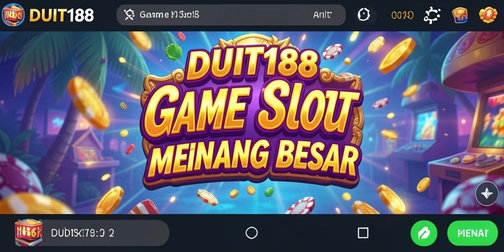 Screenshot utama gameplay Slot DUIT188 yang menarik dan seru.