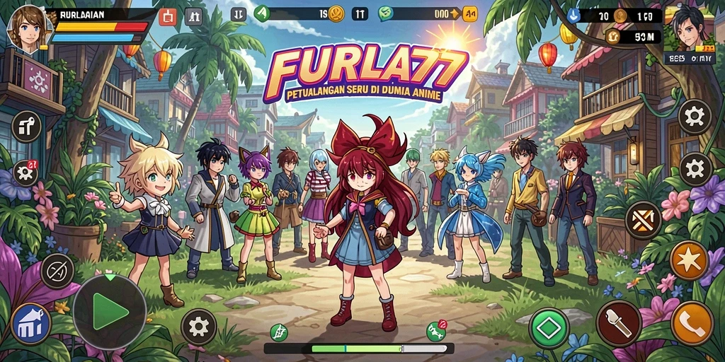 Tampilan gameplay menarik dari FURLA77 yang penuh aksi.