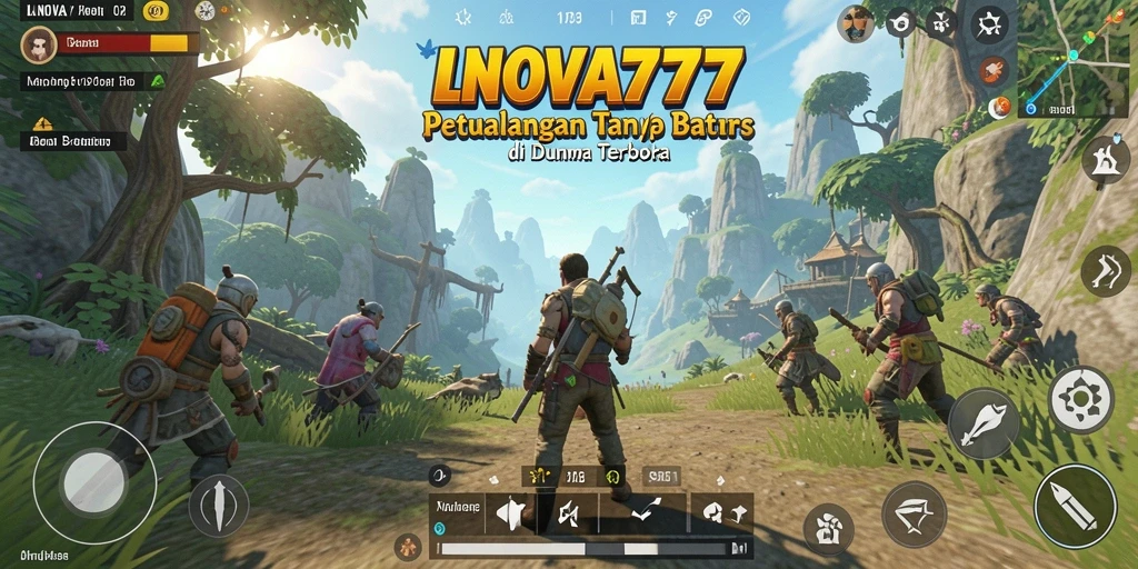 Tampilan gameplay LNOVA777 yang memukau dan penuh aksi.