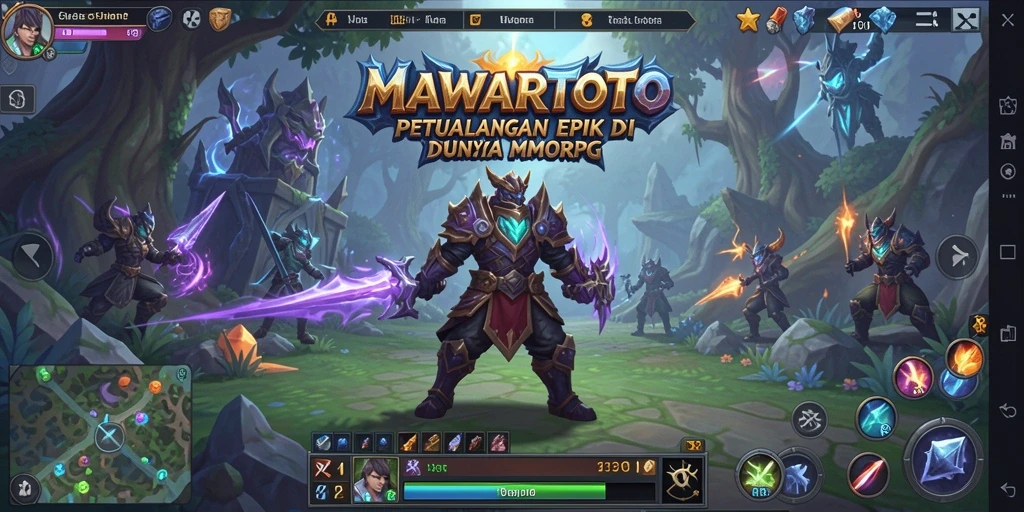 Tangkapan layar menampilkan gameplay seru di dunia <strong>MAWARTOTO</strong> dengan karakter yang beraksi.