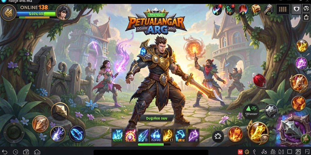 Gameplay seru dalam ONLINE138 dengan grafis menakjubkan.